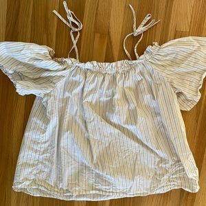NWOT Off the shoulder top